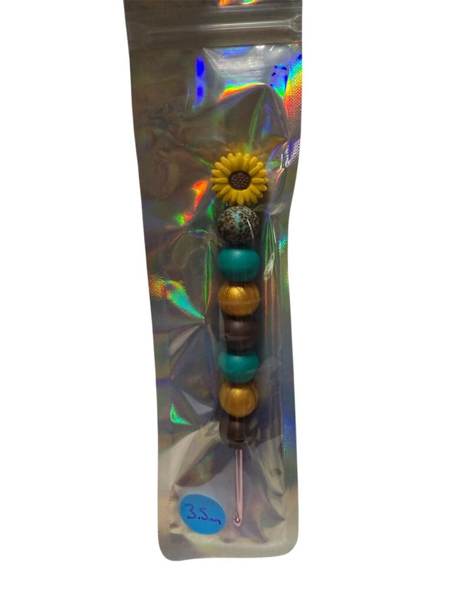 Ergonomic crochet hook 3.5mm Sunflower