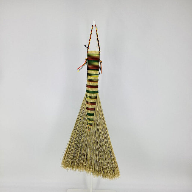 Hawk Tail Whisk Broom, autumn and green ombre, LH617
