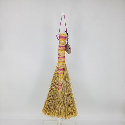 Hawk Tail Whisk Broom, spring pastel ombre, MH217