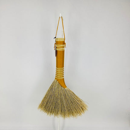 Turkey Wing Whisk Broom, gold, MT267