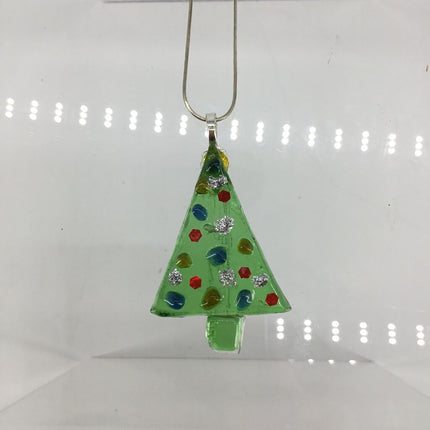 Christmas Tree Necklace