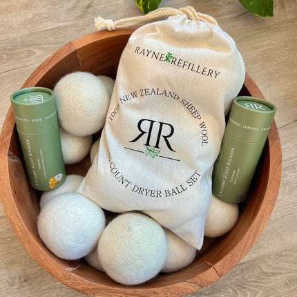 Dryer Balls - 6 Pack - !00% Wool