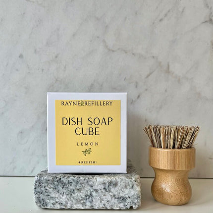 Solid Dish Soap Kit - Lemon