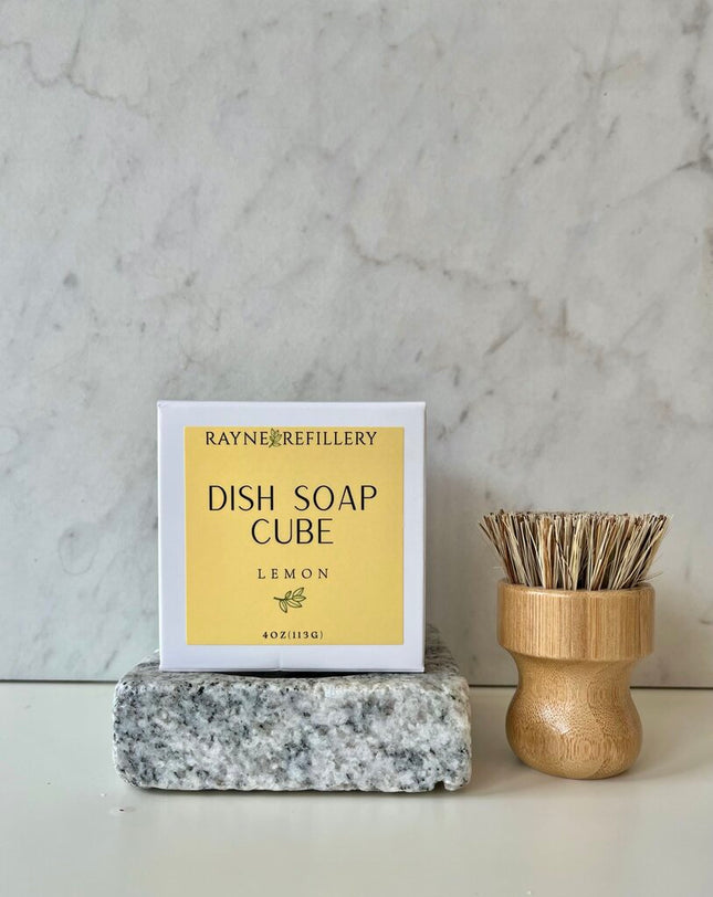 Solid Dish Soap Kit - Lemon