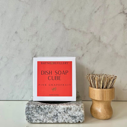 Solid Dish Soap Kit - Pink Grapefruit