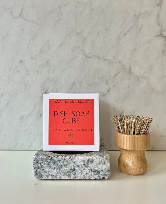 Solid Dish Soap Kit - Pink Grapefruit