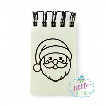 2.5x4 Notebook - Santa