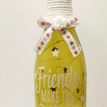 Bottle- Friends make the world beautiful