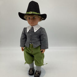 Pilgrim outfit Male Hat shoes jacket shirt breeches socks collar - view 3