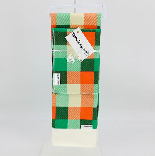 Baby Blanket with Matching Burp Cloth