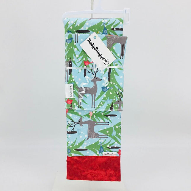 Baby Blanket with Matching Burp Cloth