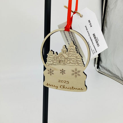 Ornament Snowglobe Church