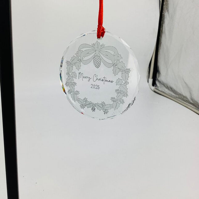 Ornament Glass Wreath