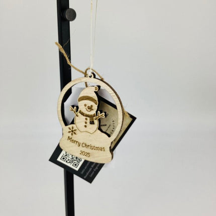 Ornament Snowglobe Snowman
