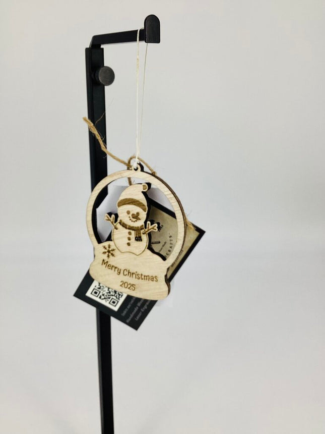 Ornament Snowglobe Snowman