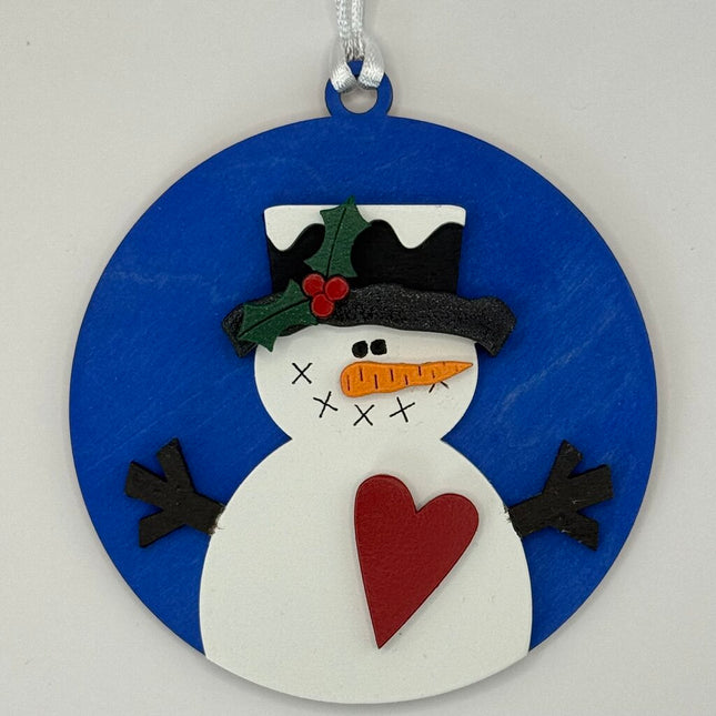 Open Arms Snowman Ornament