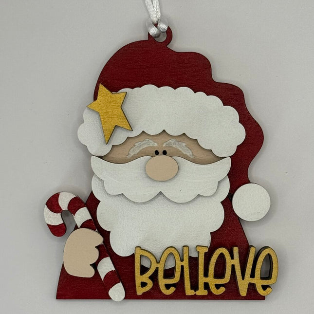 Santa Believe Ornament