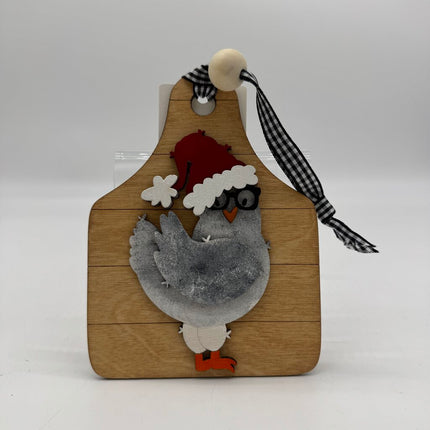 Chicken Cutting Board Ornament
