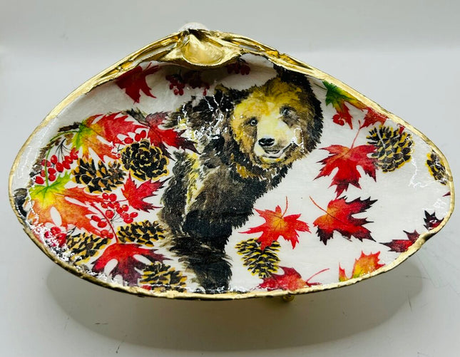 Autumn Bear XL Clam (Acadia, Canada)