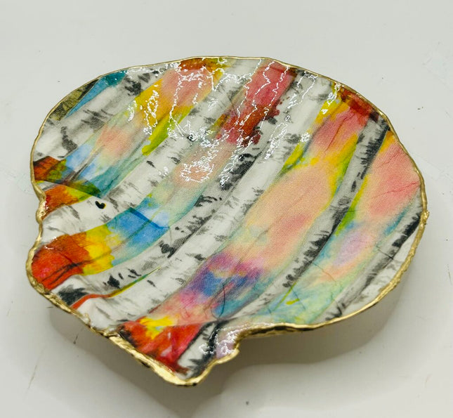 Birch Trees at Sunset Scallop (NC)