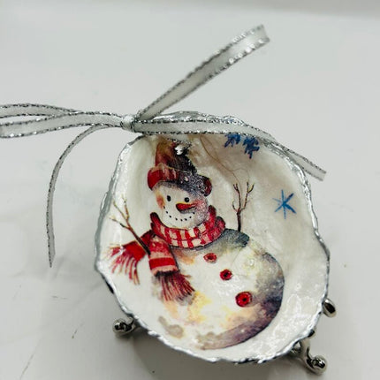 Snowman Oyster Ornament (Kittery, ME)