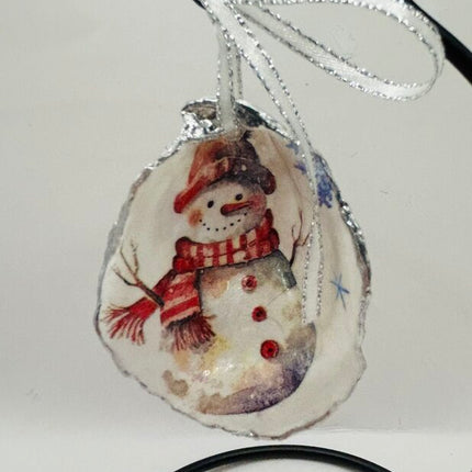 Snowman Oyster Ornament (Kittery, ME)