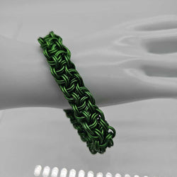 Green Anodized Aluminum KVB Bracelet 8 inches - view 3