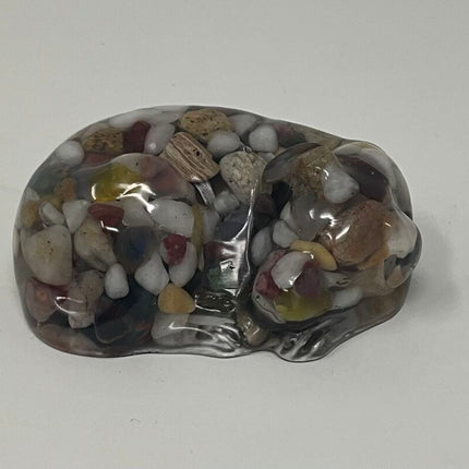 Resin - Dog - Curled