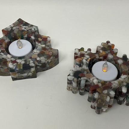 Resin-T-Lite-Snow Flake