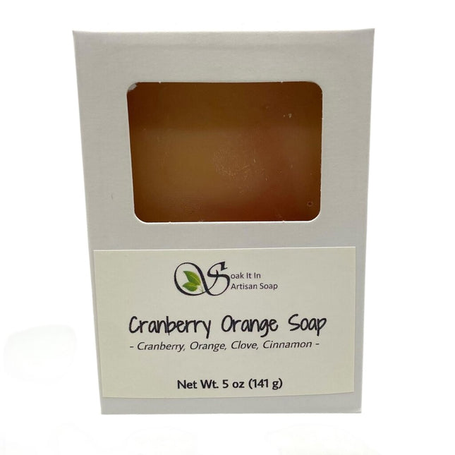 Orange Cranberry Bar Soap