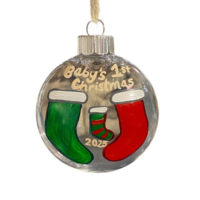 New Hampshire Baby's first Christmas