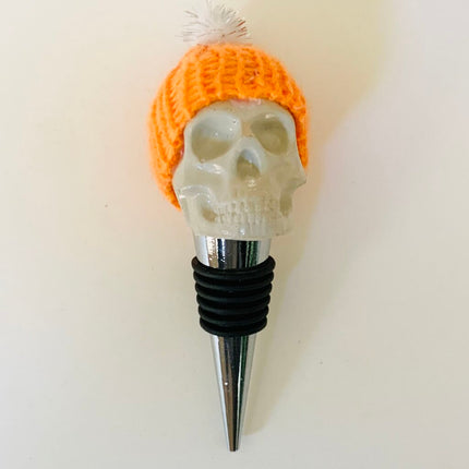 Skull Wine Stopper - Hat