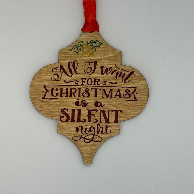 Silent Night Ornament