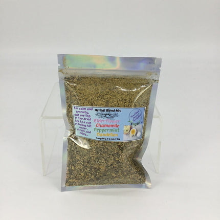 Herbal mix of dried flowers tea