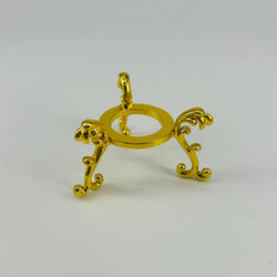 Round stand w/ 3 legs - view 1