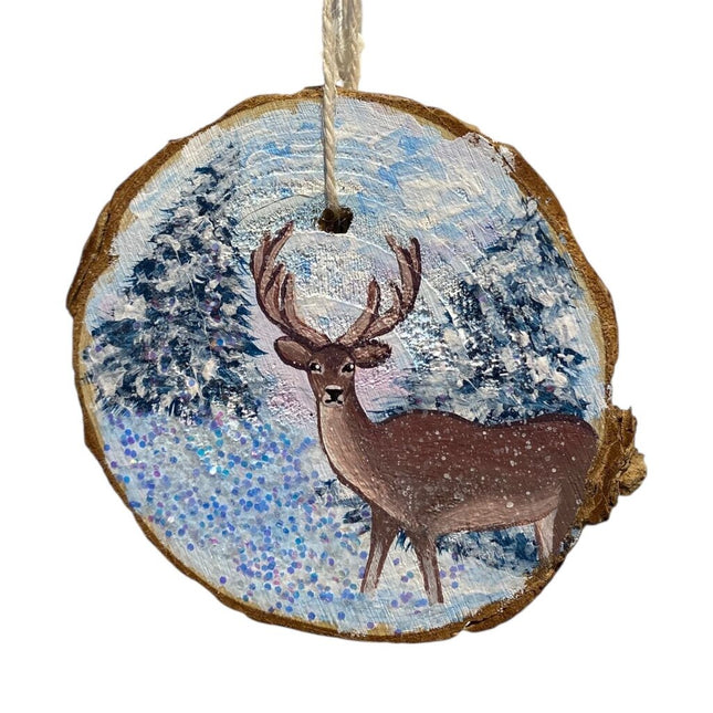 Sparkle Deer Ornament