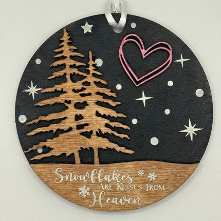 Snowflake Kisses Ornament