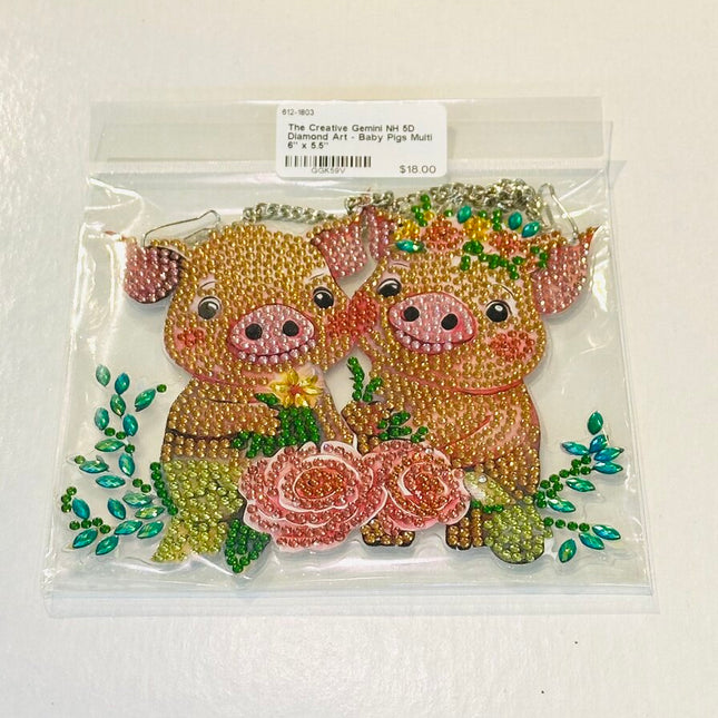 5D Diamond Art - Baby Pigs