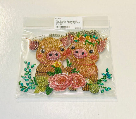 5D Diamond Art - Baby Pigs