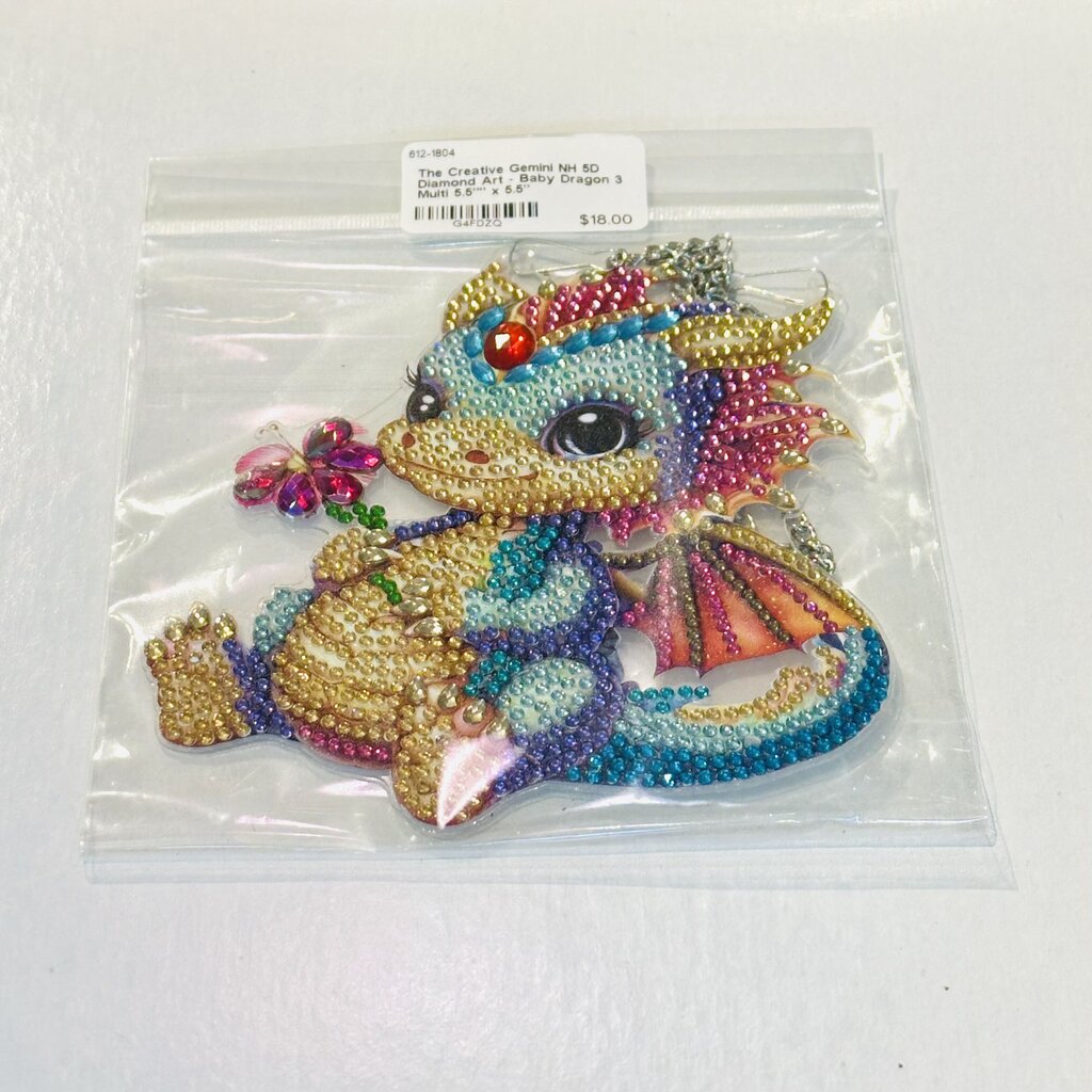 5D Diamond Art - Baby Dragon 3