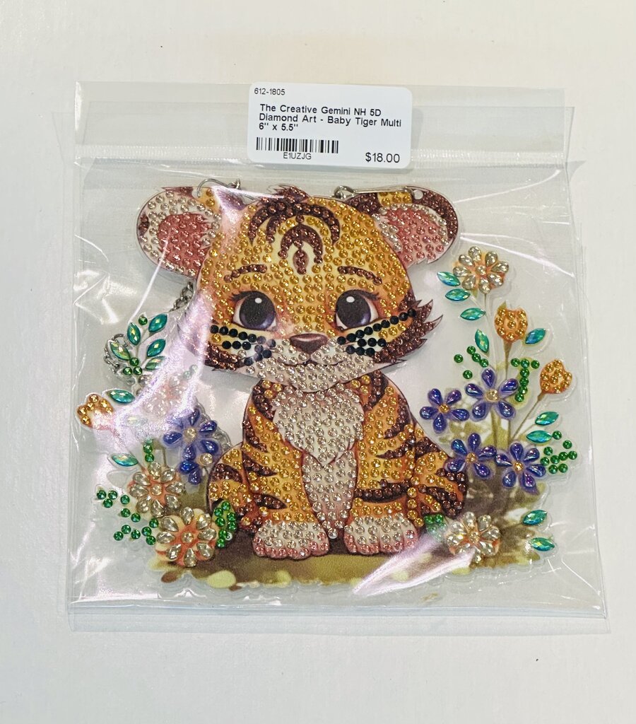 5D Diamond Art - Baby Tiger