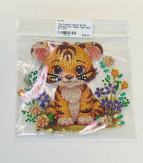 5D Diamond Art - Baby Tiger