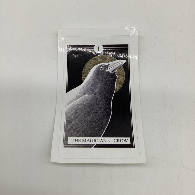 The Avian Tarot Sticker (The Magician | Crow)