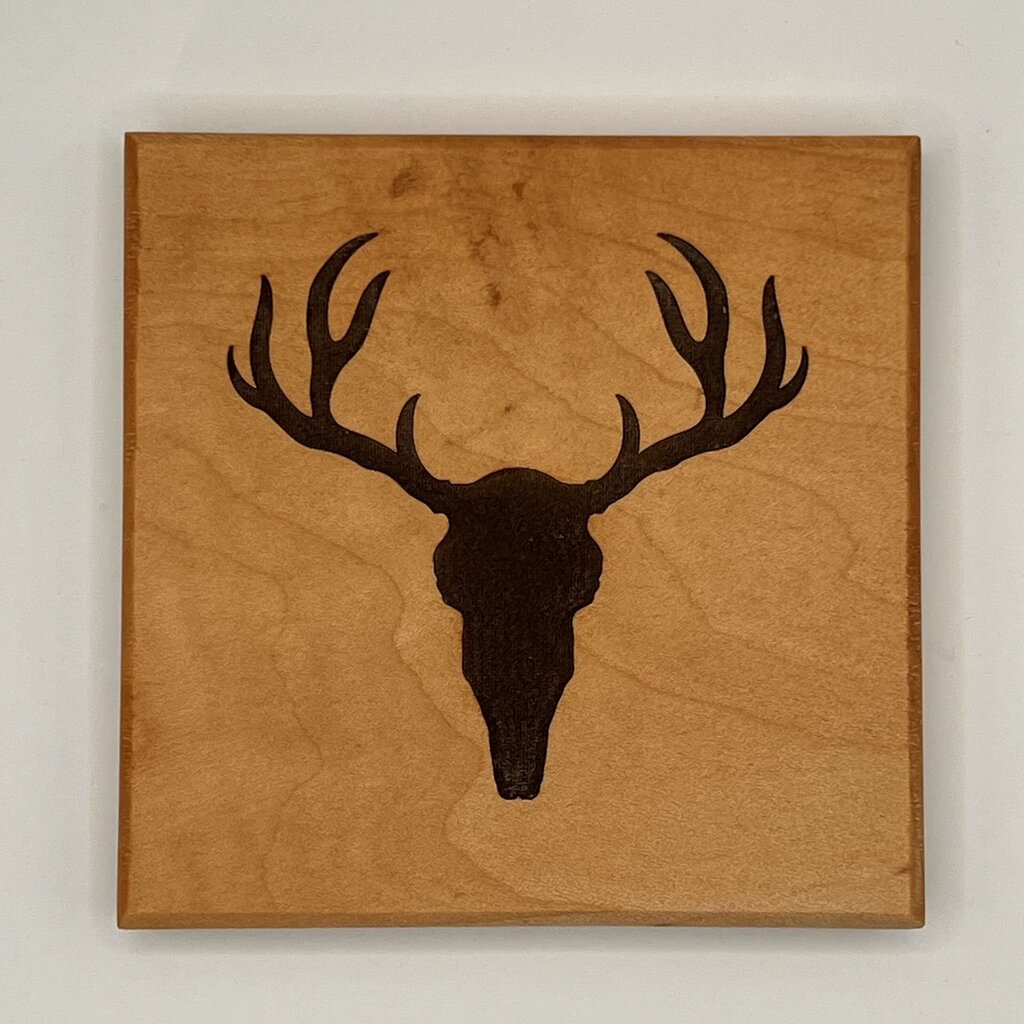 Antler Black skull