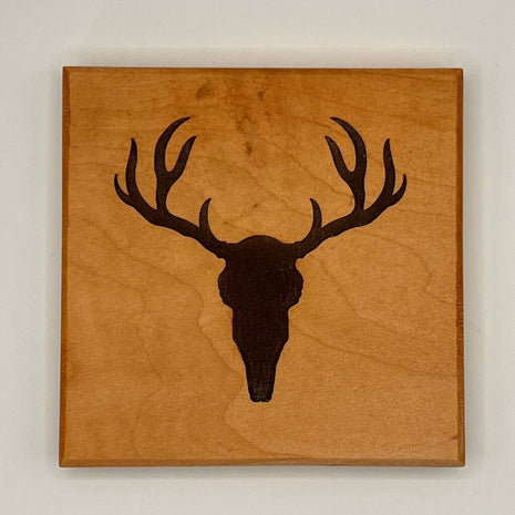 Antler Black skull