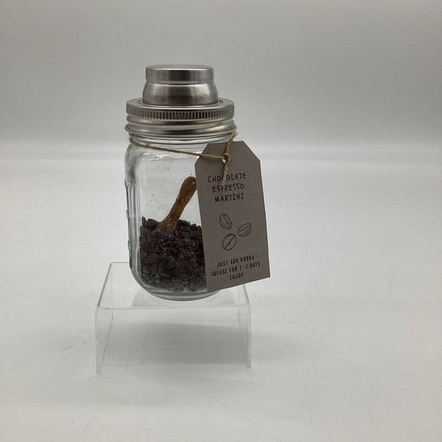 Chocolate Espresso Martini Craft Cocktail Infusion