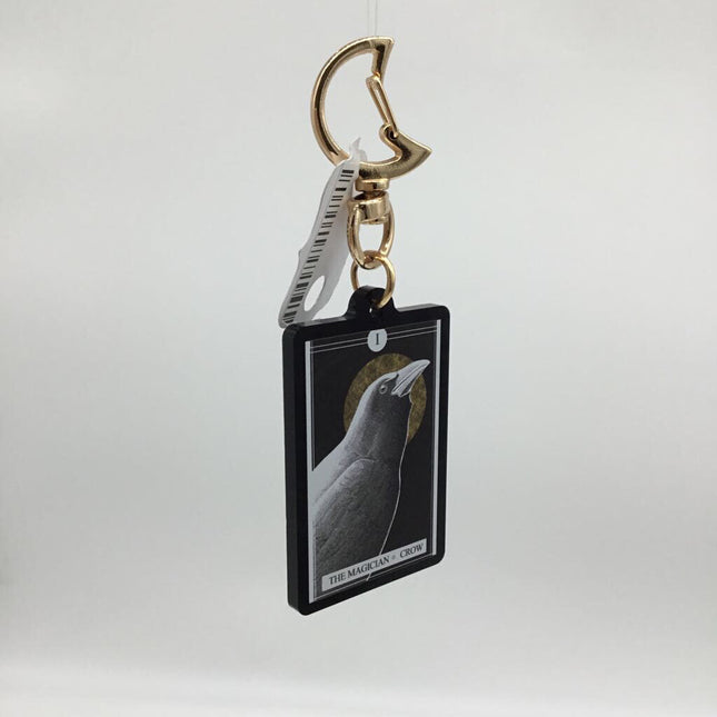 The Avian Tarot Moon Clasp Keychain