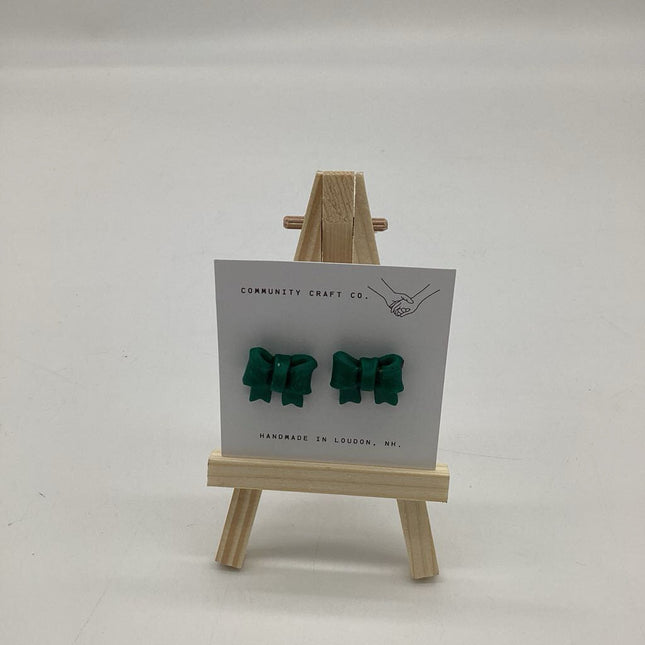 Green Bow Studs