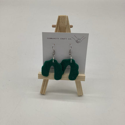 Green Wiggle Dangle