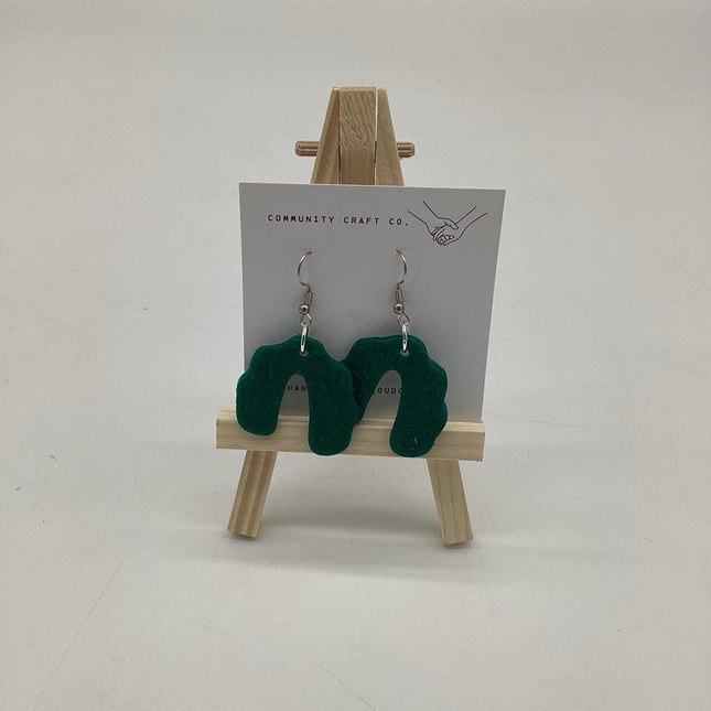 Green Wiggle Dangle